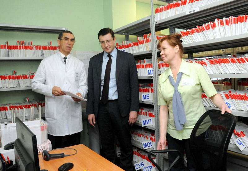  Глеб Никитин: «Онкологический кластер, включающий центр ядерно-лучевой медицины,  может быть создан в Нижегородской области» (фоторепортаж)