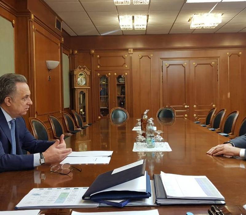 Глеб Никитин и Виталий Мутко провели рабочую встречу в Москве
