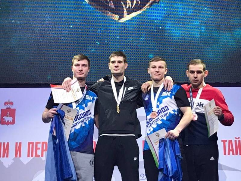 Александр Скворцов завоевал бронзу на чемпионате России по тайскому боксу