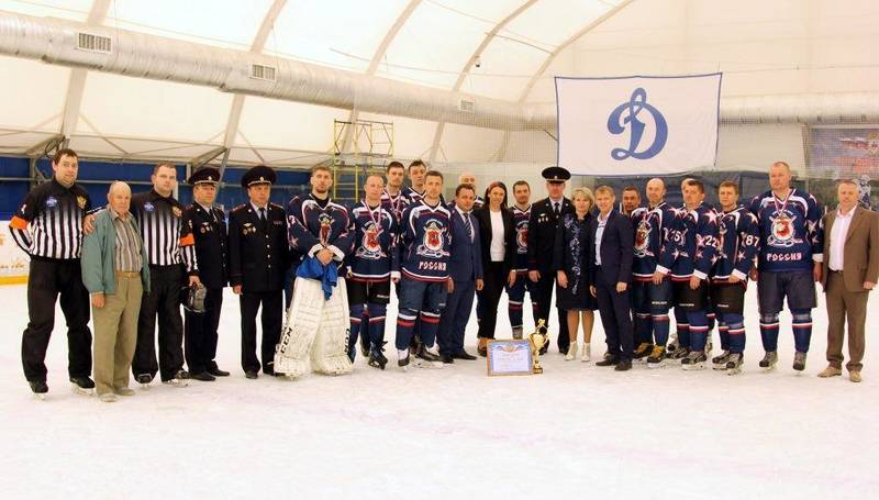 Лучшей сборной МВД России по хоккею с шайбой стала полицейская команда Нижегородской области
