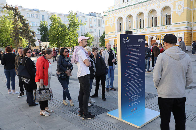 Глеб Никитин: «Более 155 тысяч человек приняли участие в международной акции «Ночь музеев» в Нижегородской области» (фоторепортаж)