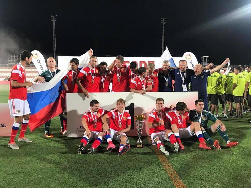 Глава Дзержинска Иван Носков поздравил сборную России с победой в Чемпионате мира по паралимпийскому футболу