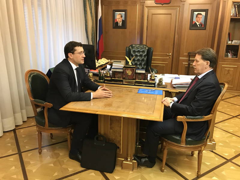 Глеб Никитин рассказал вице-премьеру Алексею Гордееву о переходе Нижегородской области на новую систему обращения с отходами