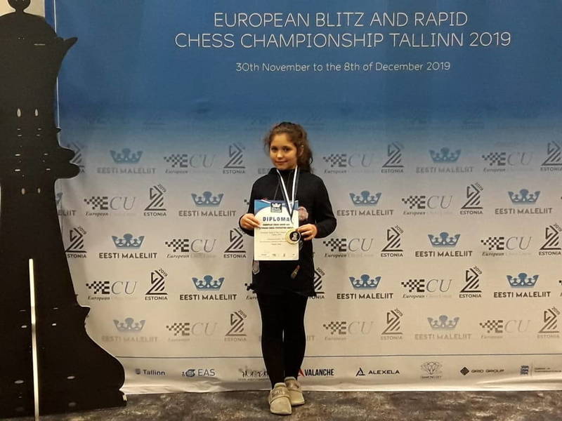 Нижегородская шахматистка Эвелина Завиваева завоевала две золотые медали чемпионата Европы