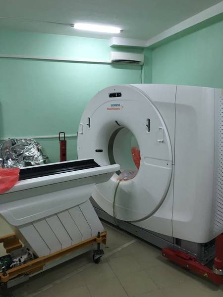 В Кстовской центральной районной больнице устанавливают новый  КТ-томограф