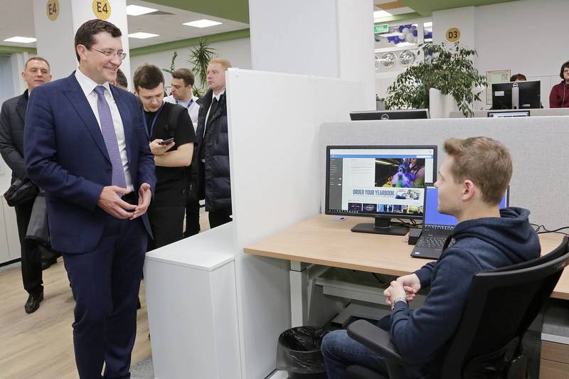 Глеб Никитин принял участие в открытии нового офиса Intel в Нижнем Новгороде